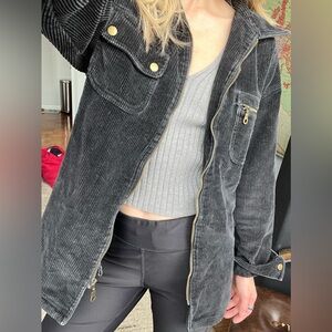 Rafaella black corduroy jacket